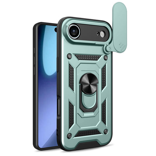 Housse pour Apple iPhone 17 Air, Techsuit, CamShield, Vert