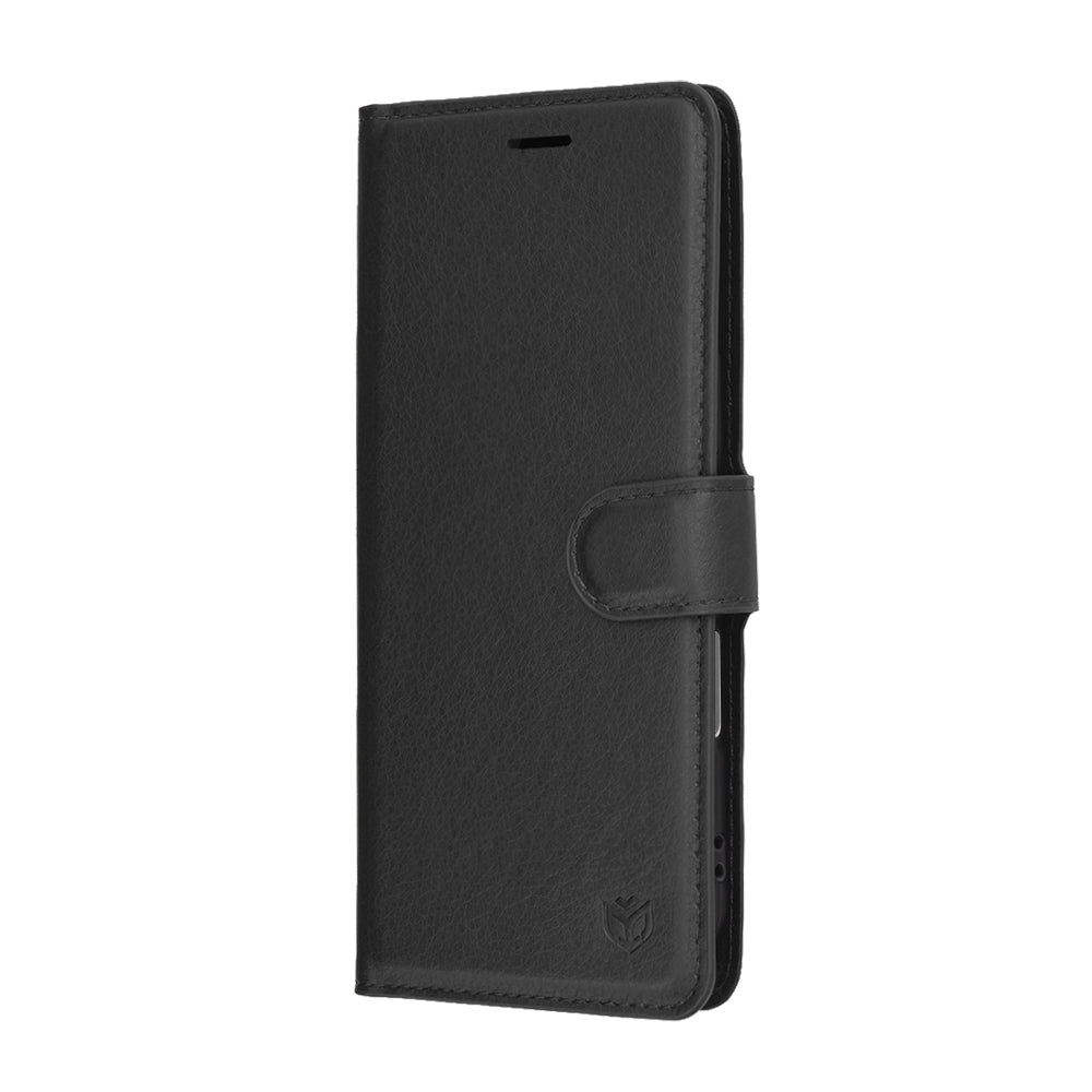 Étui pour Apple iPhone 17 Air, Techsuit, Leather Folio, Noir