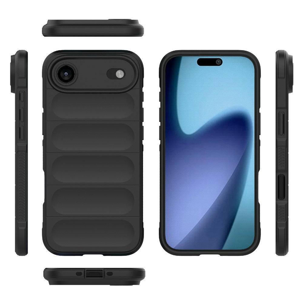 Étui pour Apple iPhone 17 Air, Techsuit, Magic Shield, Noir