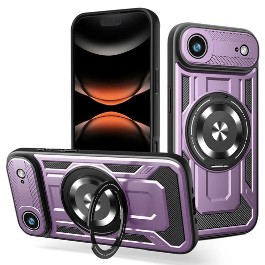 Case for Apple iPhone 17 Air, Techsuit, RuggedCam, Purple