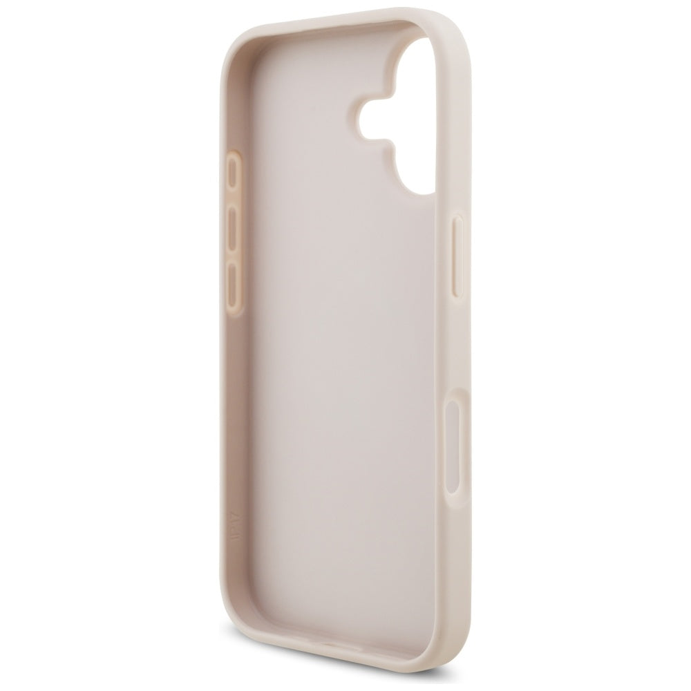 Étui pour Apple iPhone 17, Guess, 4G Big Logo, Rose