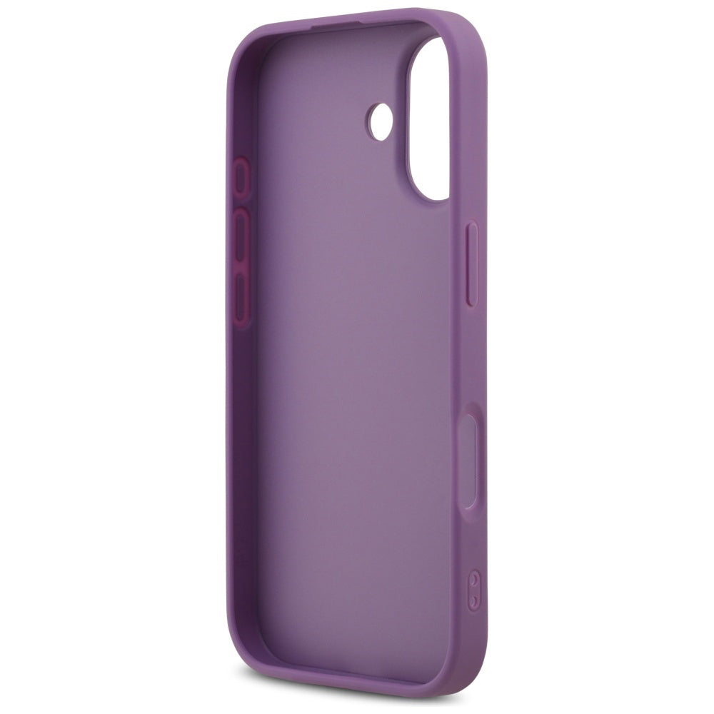 Étui pour Apple iPhone 17, Guess, Fixed Glitter Big 4G, Violet