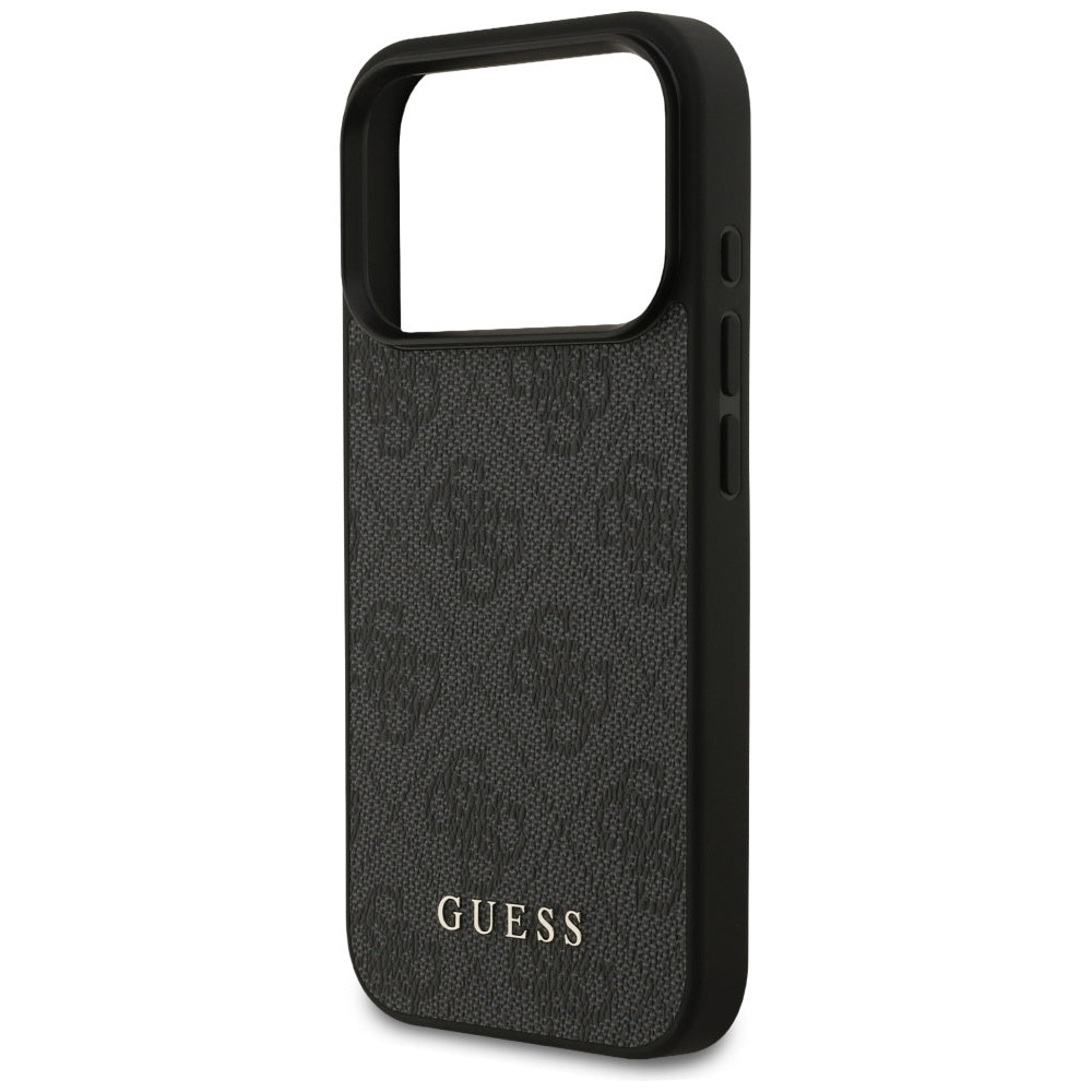 Étui pour Apple iPhone 17 Pro, Guess, 4G Classic, Noir