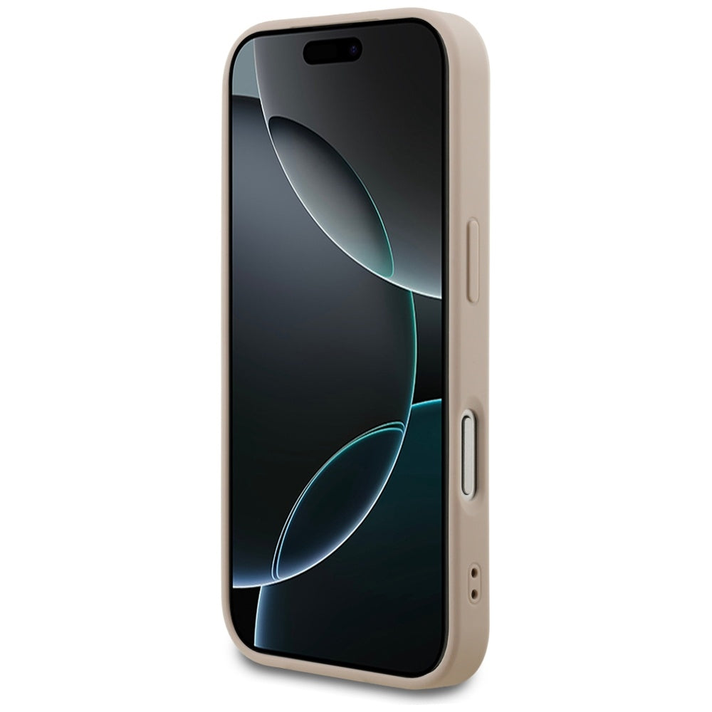 Étui pour Apple iPhone 17 Pro, Guess, 4G Classic, Rose