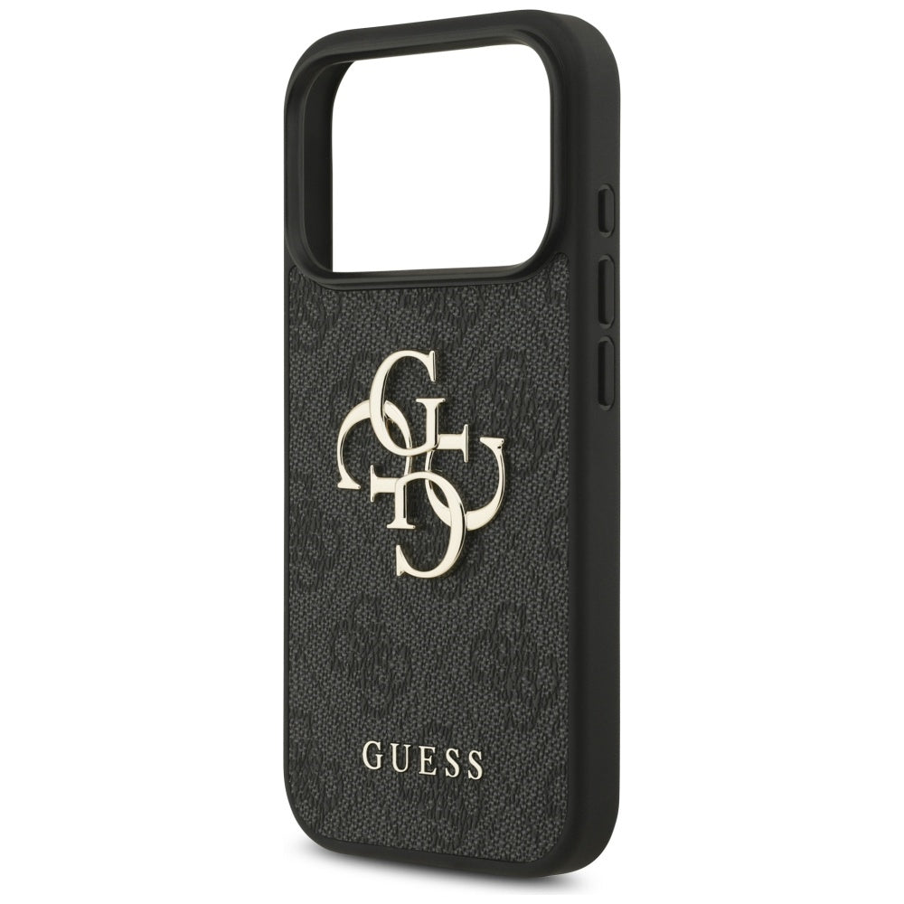 Étui pour Apple iPhone 17 Pro Max, Guess, 4G Big Logo, Noir