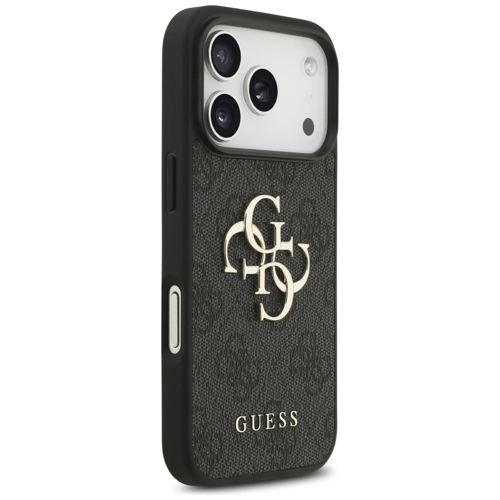 Étui pour Apple iPhone 17 Pro Max, Guess, 4G Big Logo, Noir