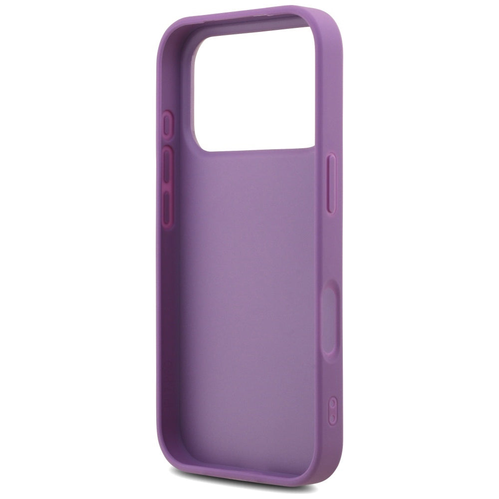 Étui pour Apple iPhone 17 Pro Max, Guess, Fixed Glitter Big 4G, Mauve
