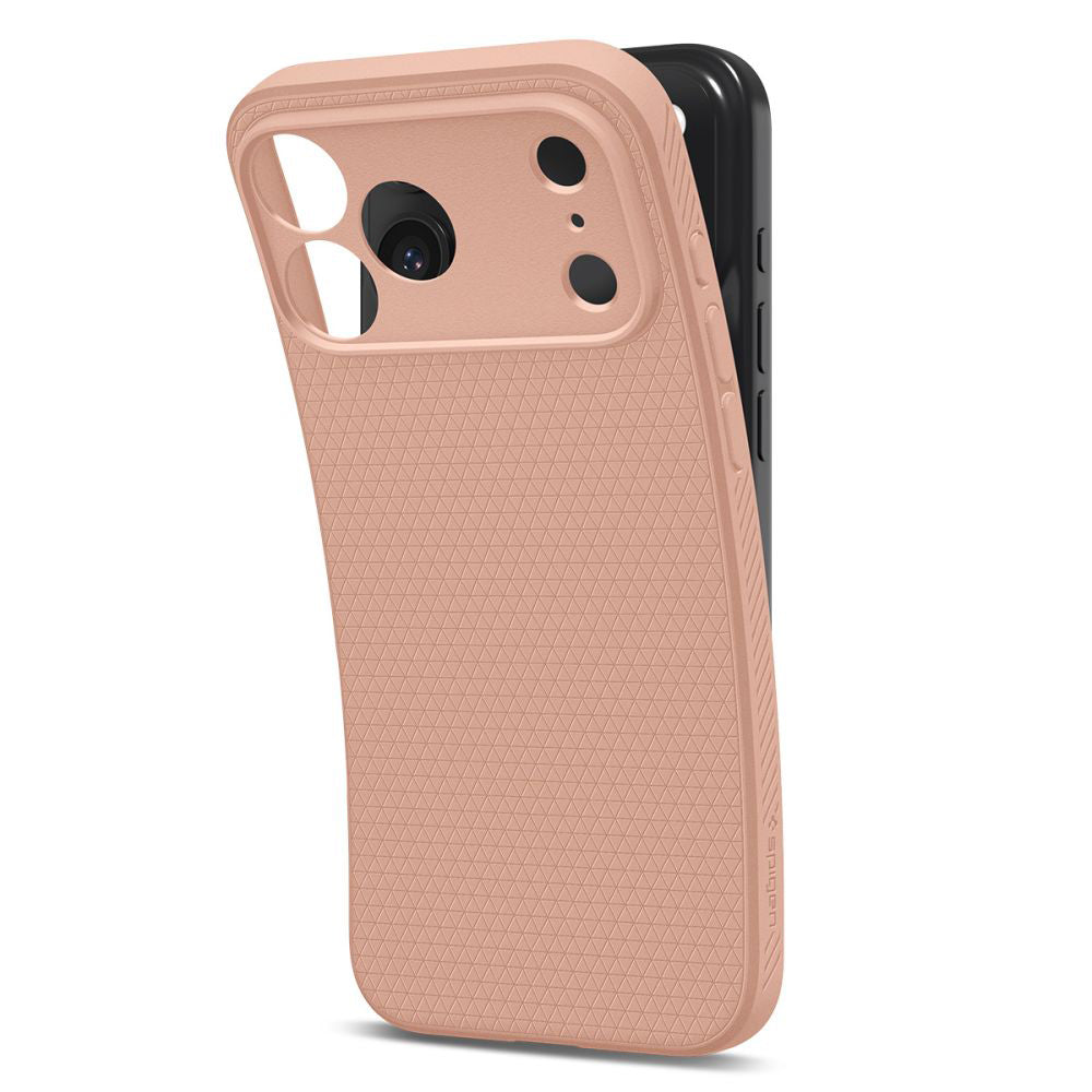 Case for Apple iPhone 17 Pro Max, Spigen, Liquid Air, Pink ACS10269