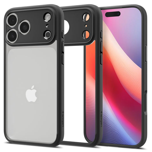 Étui pour Apple iPhone 17 Pro Max, Spigen, Ultra Hybrid, Noir Mat