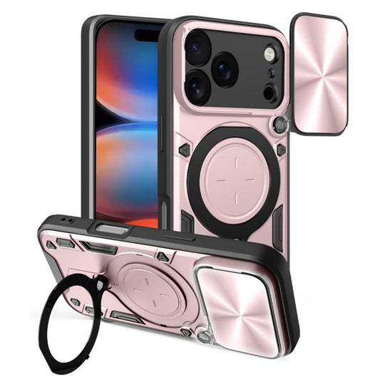 Étui pour Apple iPhone 17 Pro Max, Techsuit, CamGuard Pro, Rose Doré
