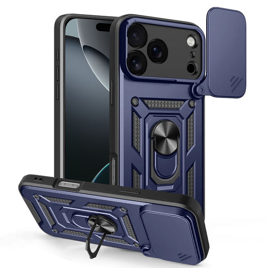 Étui pour Apple iPhone 17 Pro Max, Techsuit, CamShield, Bleu