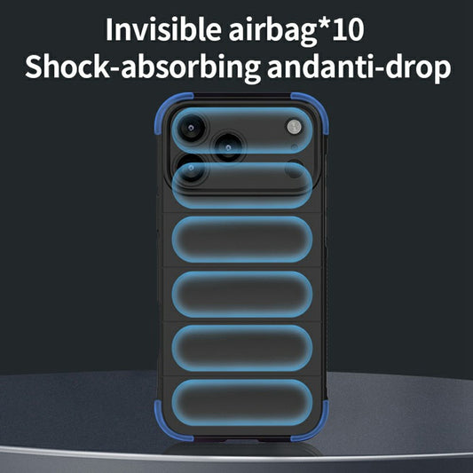 Case for Apple iPhone 17 Pro Max, Techsuit, Magic Shield, Blue