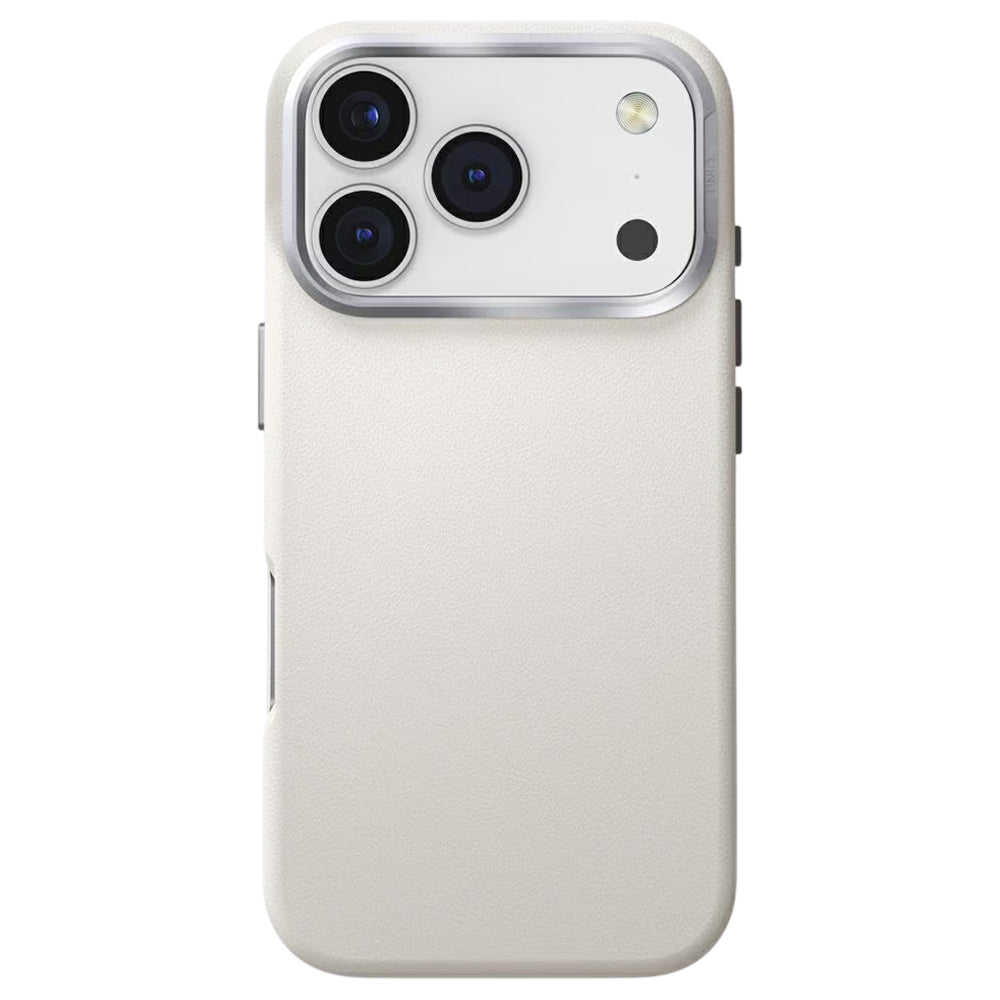 Case for Apple iPhone 17 Pro Max, UNIQ, Lyden Leatherette, Grey