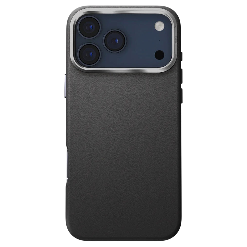 Case for Apple iPhone 17 Pro Max, UNIQ, Lyden Leatherette, Black