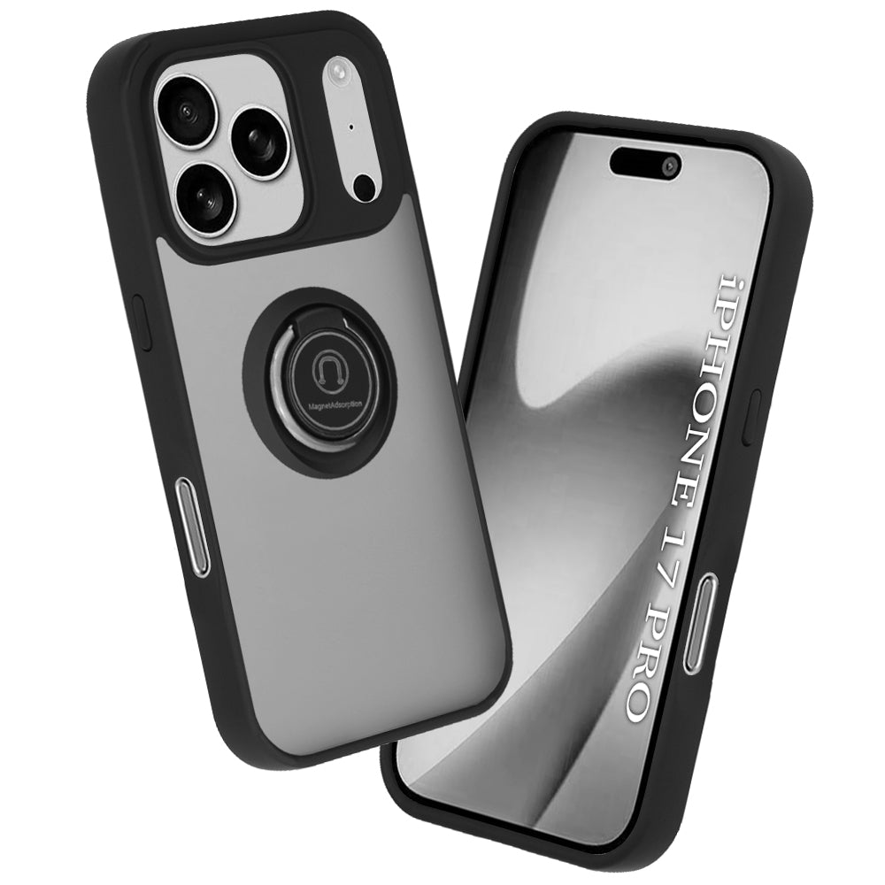 Étui pour Apple iPhone 17 Pro, Techsuit, Glinth, Noir
