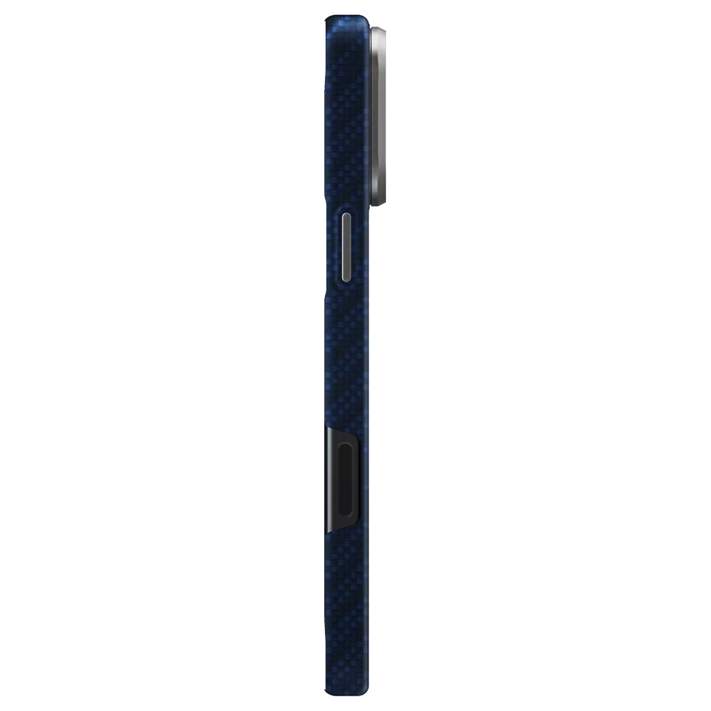 Étui MagSafe pour Apple iPhone 17 Pro, UNIQ, Keva MagClick, Bleu marine