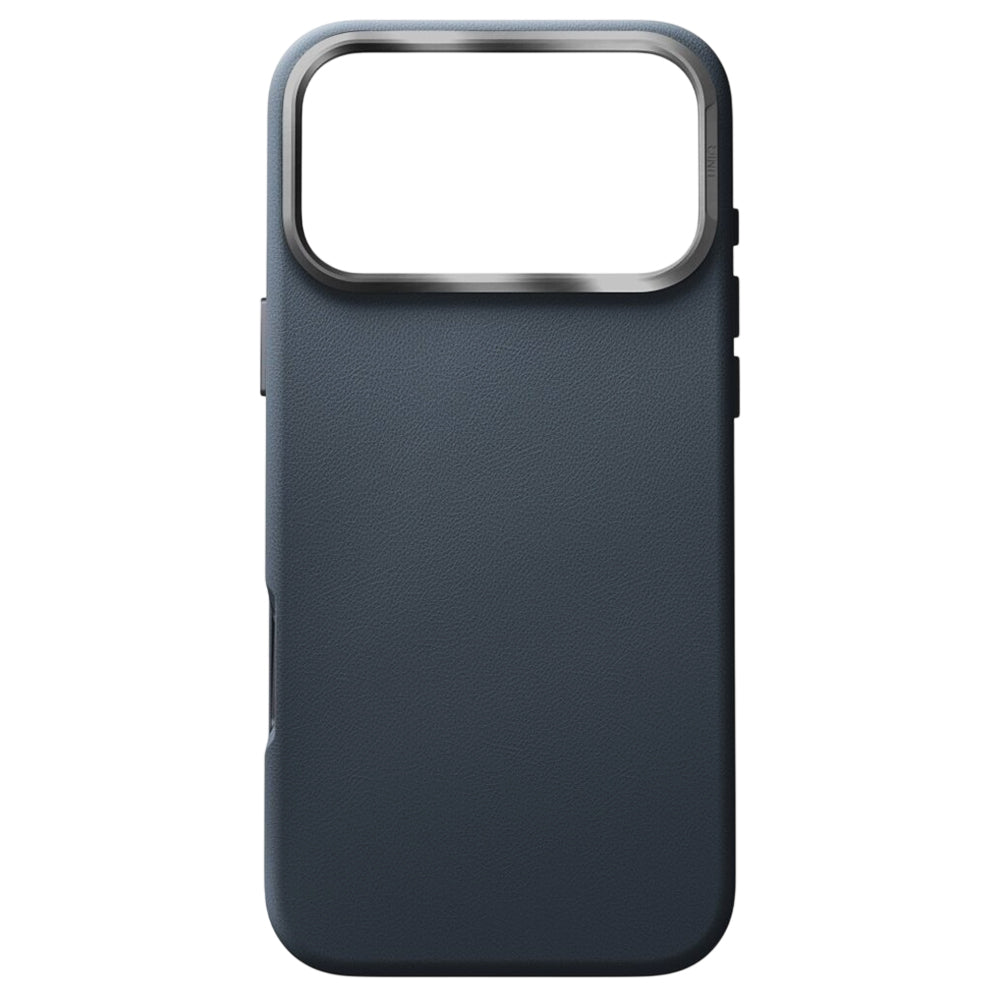 Étui pour Apple iPhone 17 Pro, UNIQ, Lyden Leatherette, Bleu