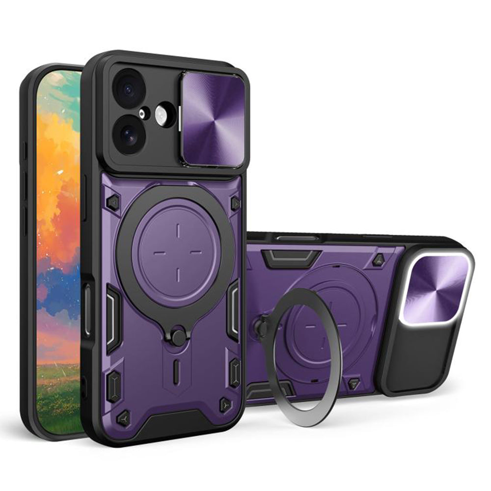 Housse pour Apple iPhone 17, Techsuit, CamGuard Pro, Mauve