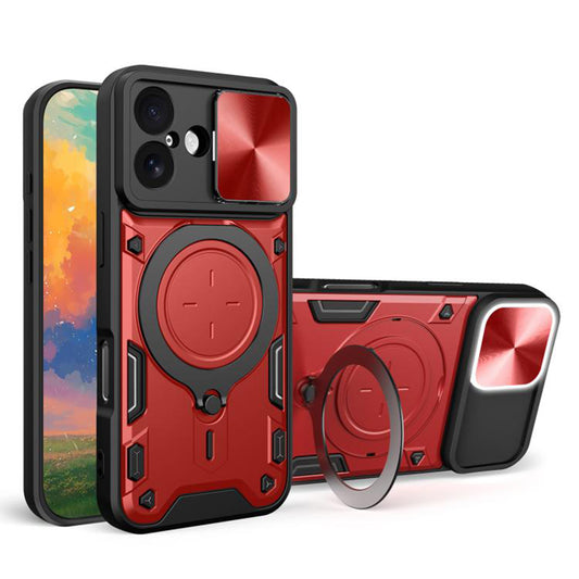 Étui pour Apple iPhone 17, Techsuit, CamGuard Pro, Rouge