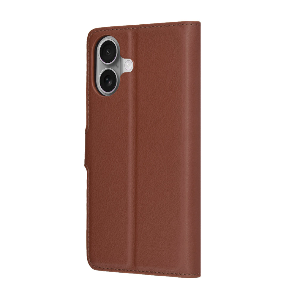 Étui pour Apple iPhone 17, Techsuit, Leather Folio, Marron