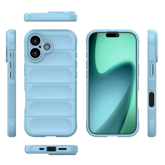 Étui pour Apple iPhone 17, Techsuit, Magic Shield, Bleu