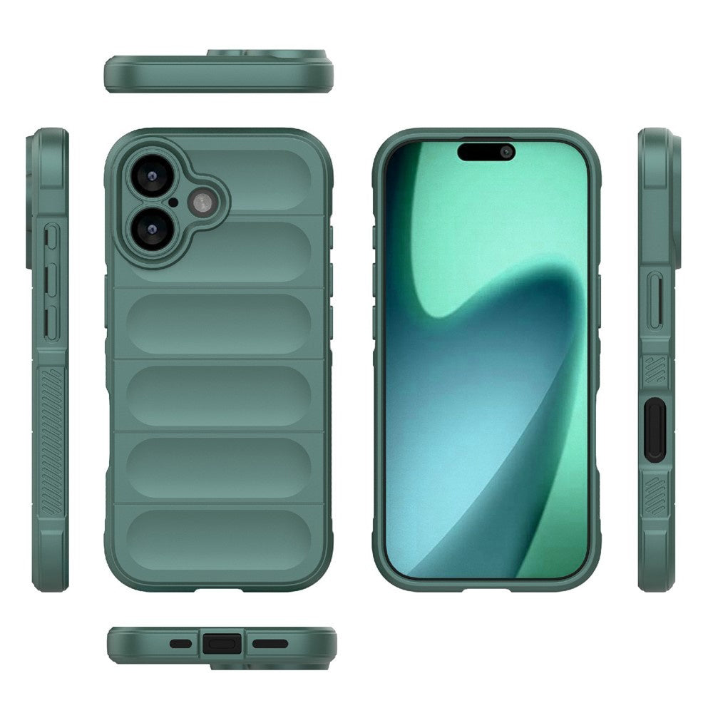 Étui pour Apple iPhone 17, Techsuit, Magic Shield, Vert