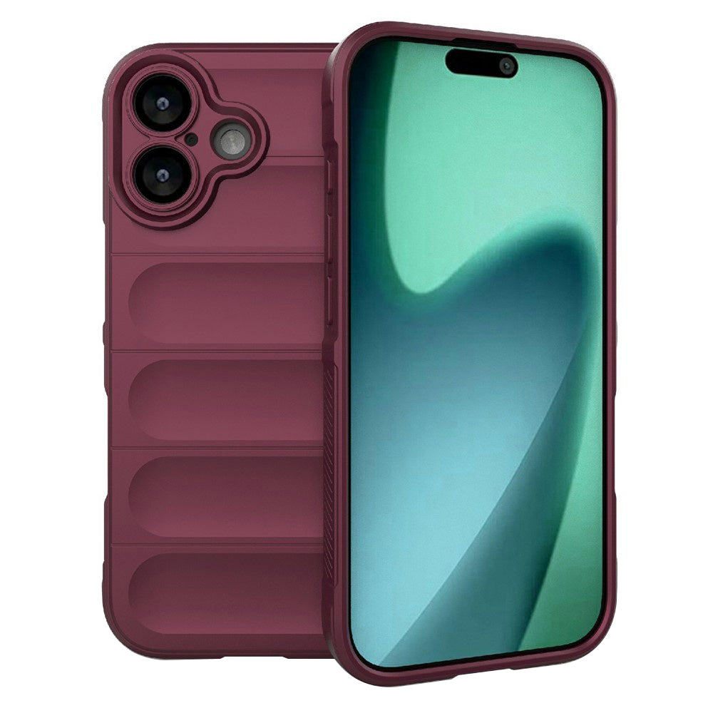 Étui pour Apple iPhone 17, Techsuit, Magic Shield, Cerise