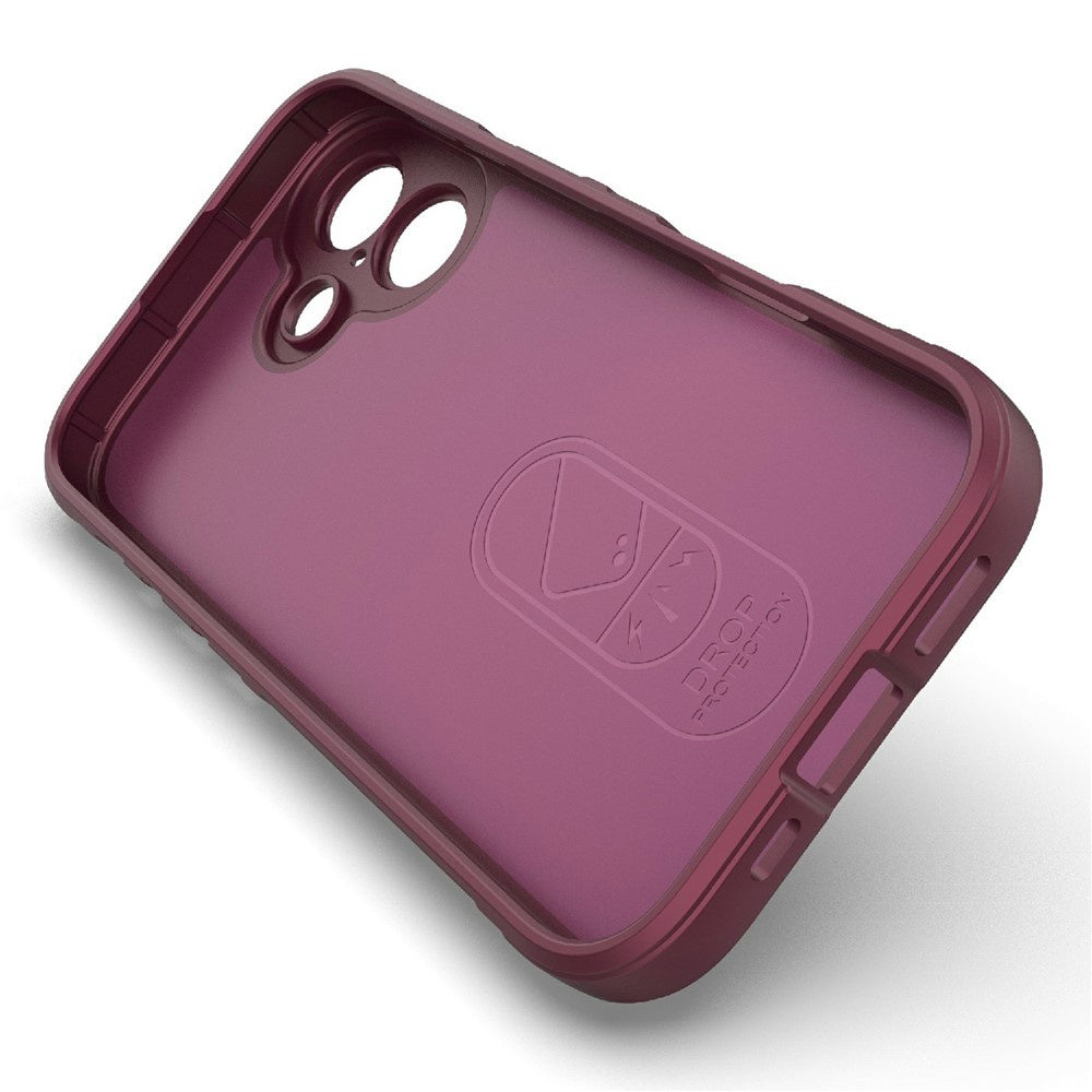 Étui pour Apple iPhone 17, Techsuit, Magic Shield, Cerise