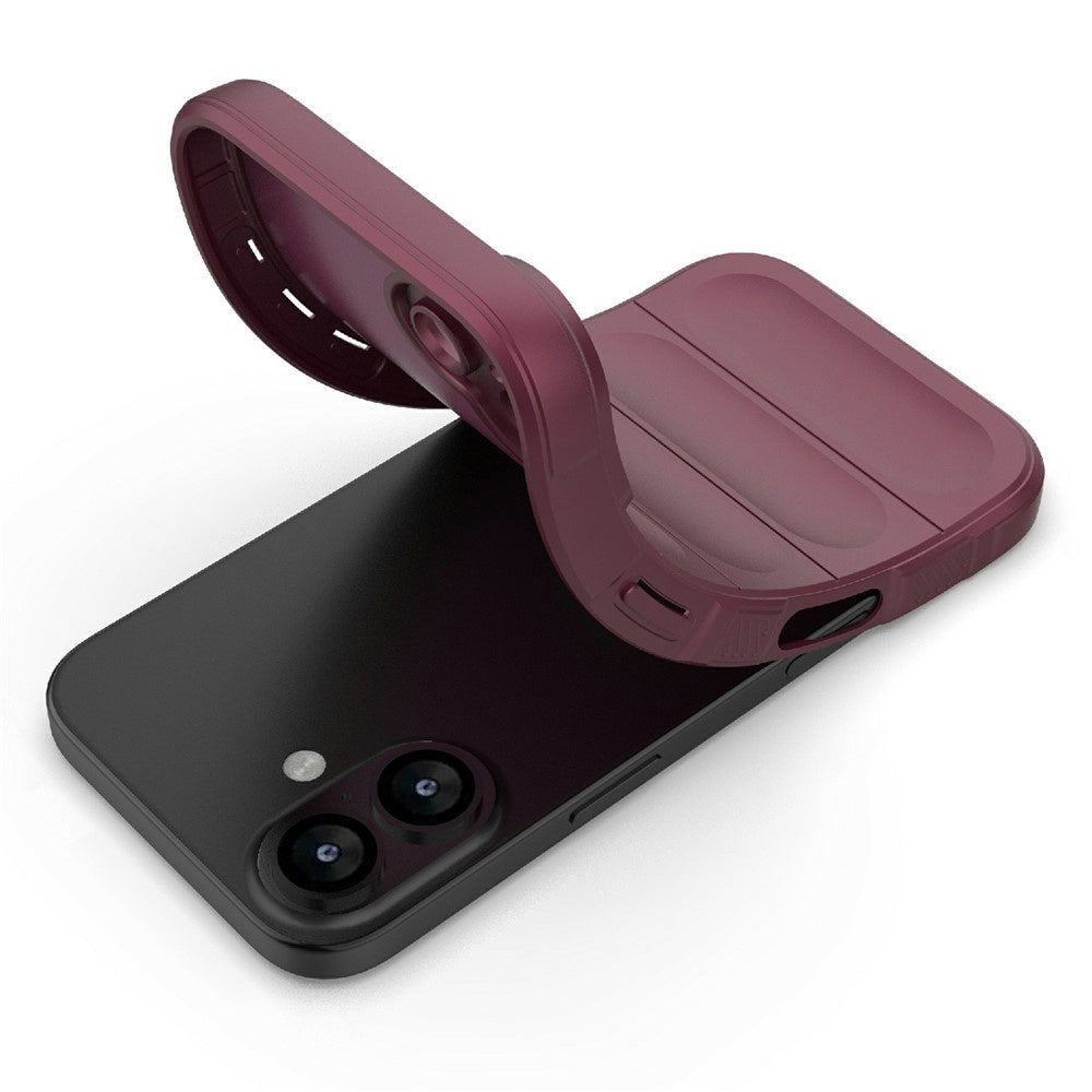 Étui pour Apple iPhone 17, Techsuit, Magic Shield, Cerise