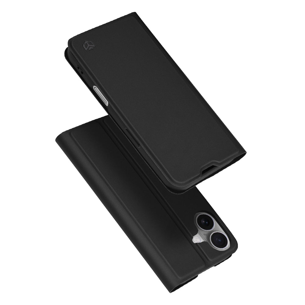 Étui pour Apple iPhone 17, Techsuit, Magskin Book, Noir