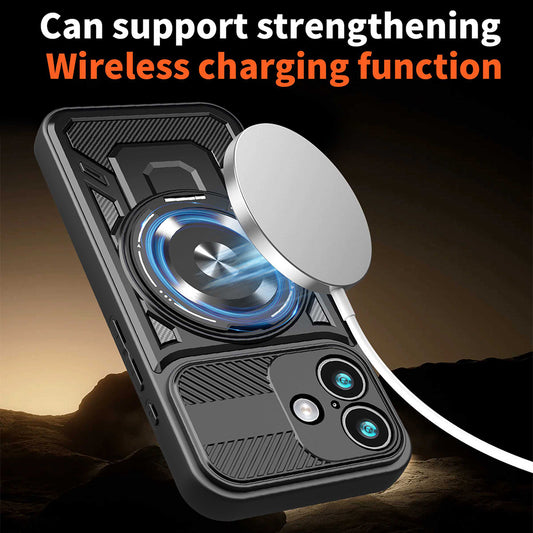 Case for Apple iPhone 17, Techsuit, RuggedCam, Blue