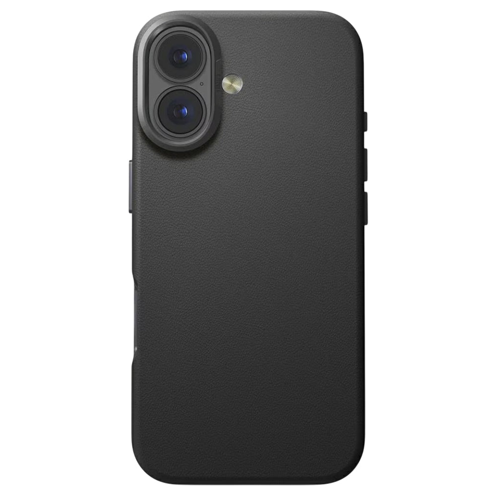 Coque pour Apple iPhone 17, UNIQ, Lyden Leatherette, Noire