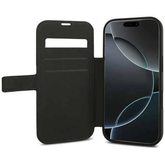 Case for Apple iPhone 18 Pro / 17 Pro, Guess, 4G Metal Logo, Black