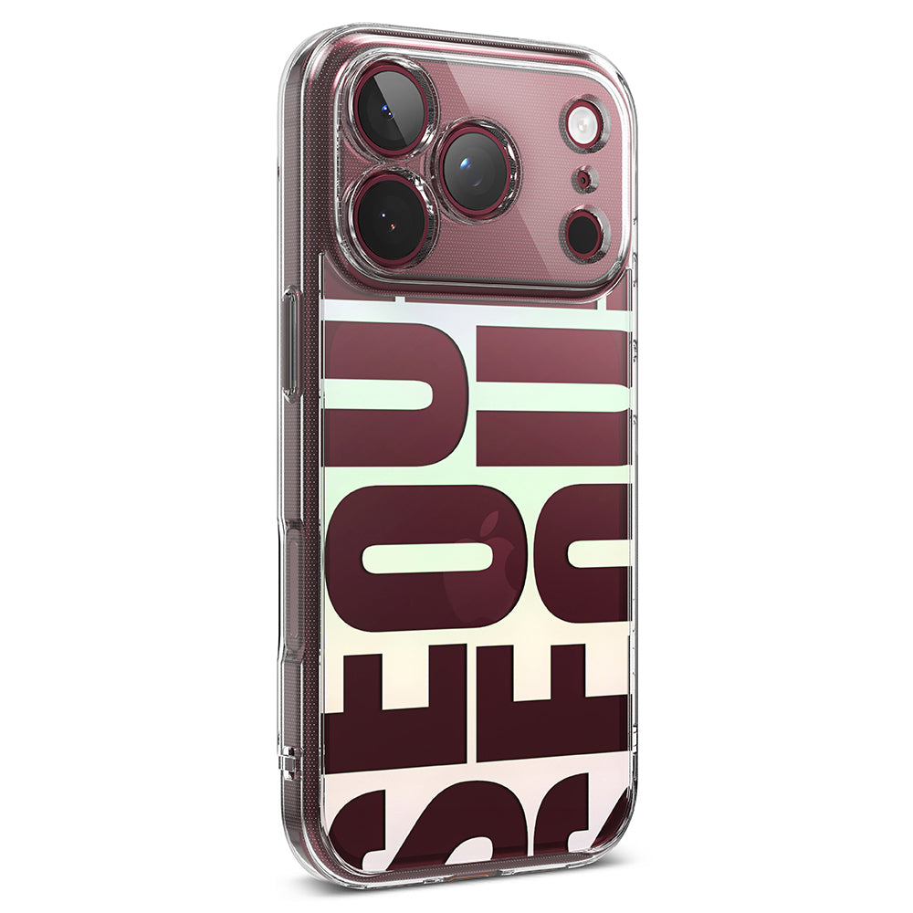 Coque pour Apple iPhone 18 Pro / 17 Pro, Ringke, Fusion Seoul, Bordeaux