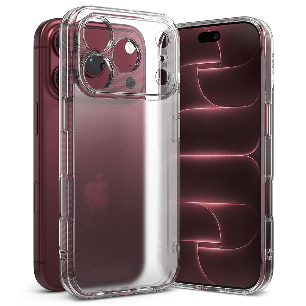 Coque pour Apple iPhone 18 Pro / 17 Pro, Ringke, Fusion, Transparente Mate