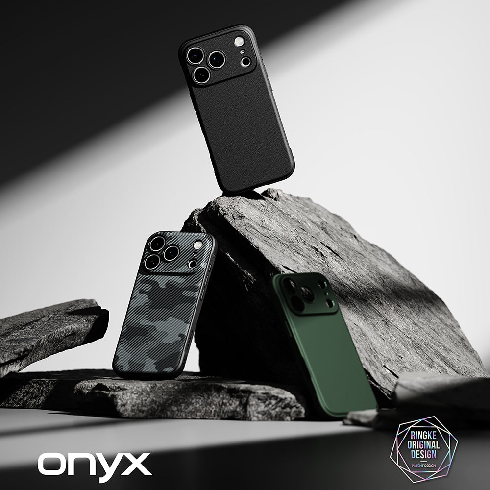 Coque pour Apple iPhone 18 Pro / 17 Pro, Ringke, Onyx, Noire