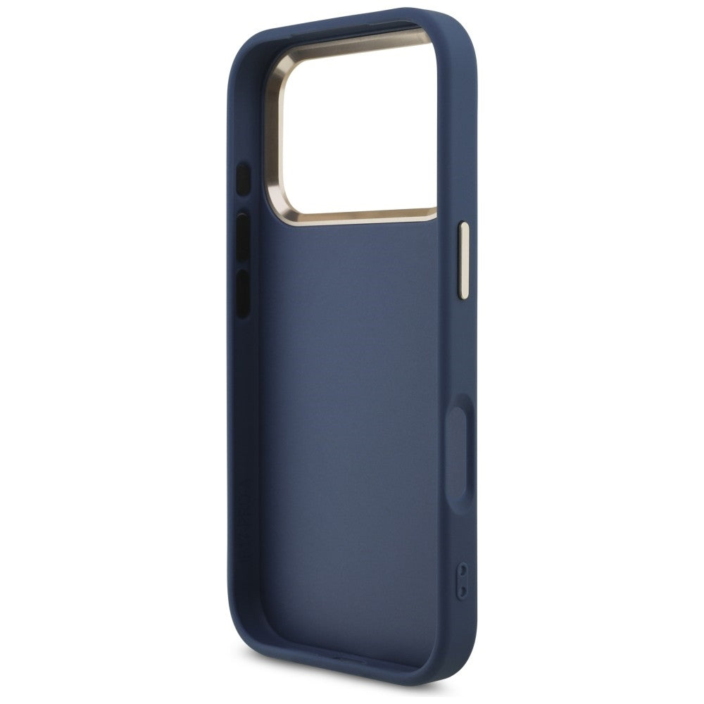 Coque pour Apple iPhone 18 Pro Max / 17 Pro Max, Guess, 4G Big Classic Logo, Bleue
