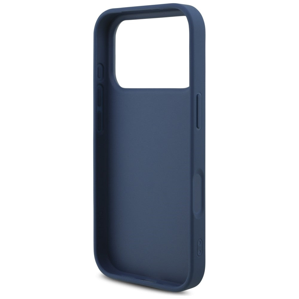 Coque pour Apple iPhone 18 Pro Max / 17 Pro Max, Guess, 4G Big Logo, Bleue