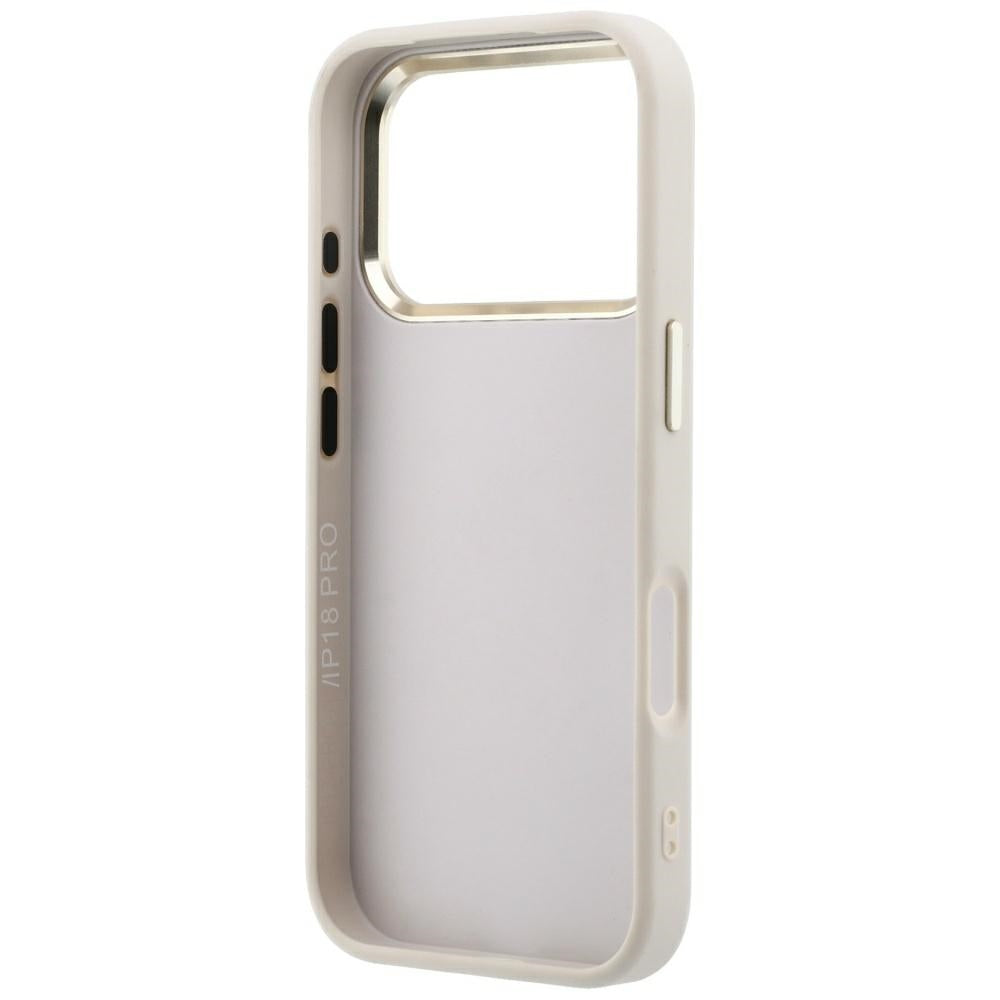 Coque pour Apple iPhone 18 Pro Max / 17 Pro Max, Guess, Grand Logo Résine 4G, Rose