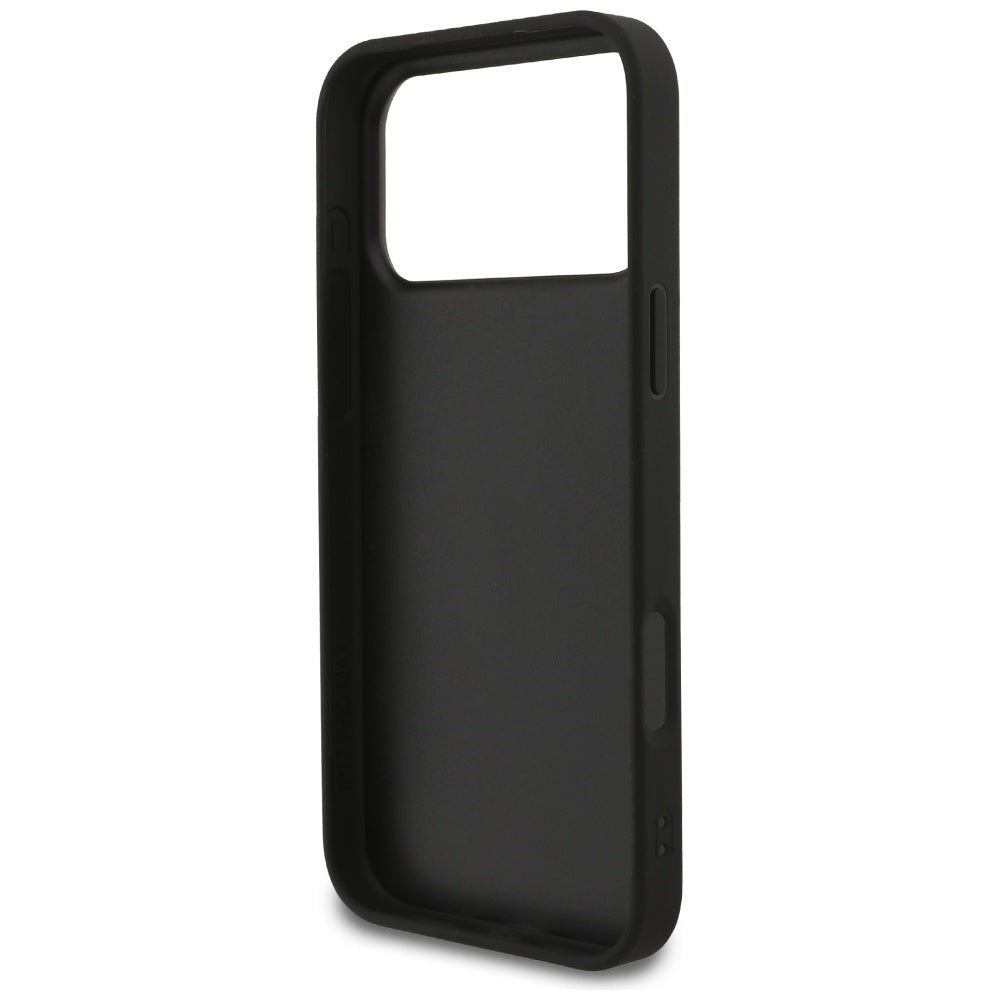 Coque pour Apple iPhone 18 Pro Max / 17 Pro Max, Guess, Logo Classique 4G, Noire