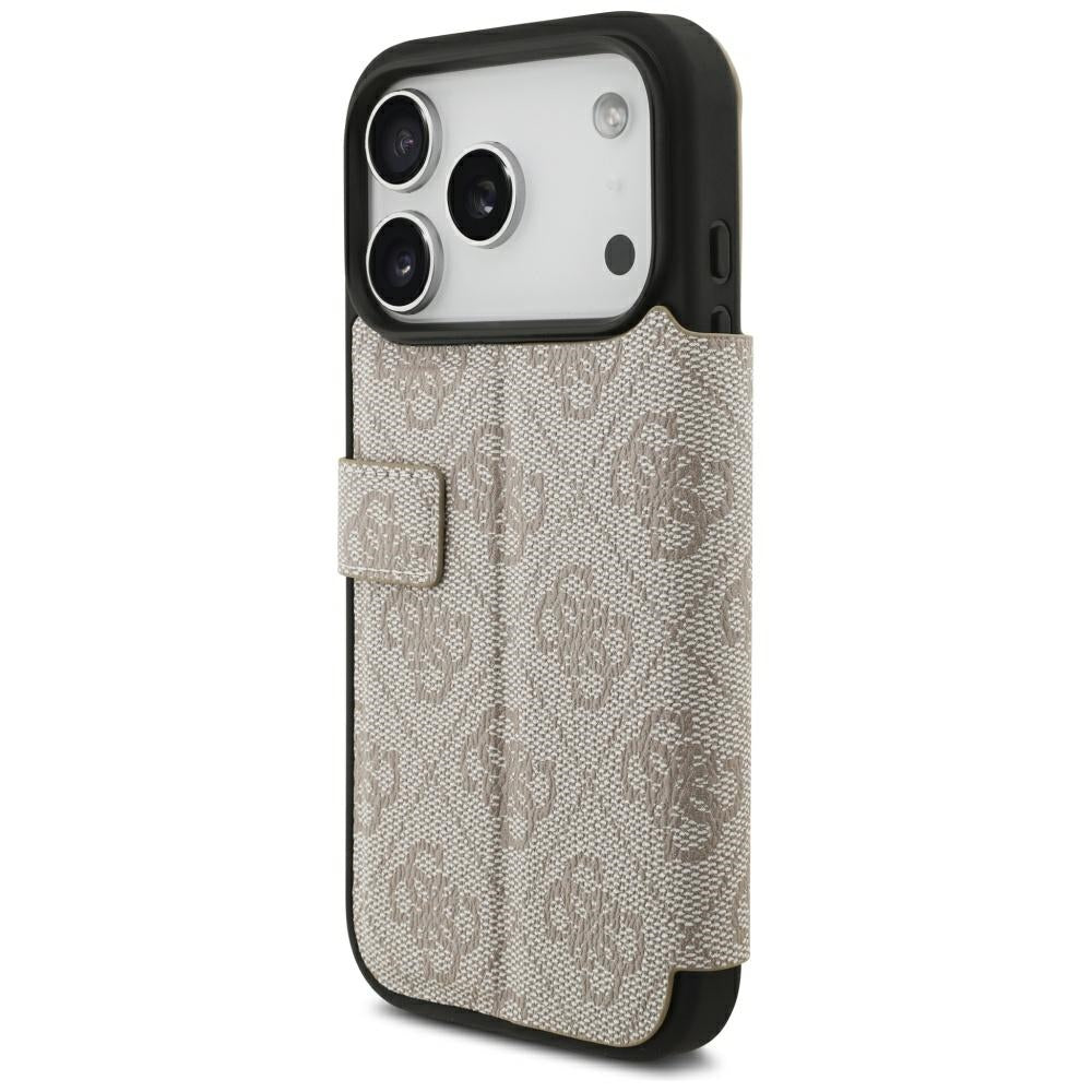 Coque pour Apple iPhone 18 Pro Max / 17 Pro Max, Guess, Logo Métal 4G, Rose
