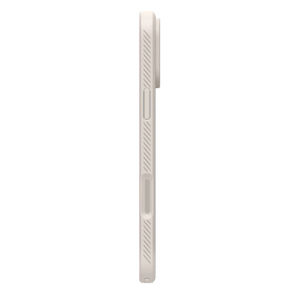 Coque pour Apple iPhone 18 Pro Max / 17 Pro Max, Spigen, Liquid Air, Beige ACS12114