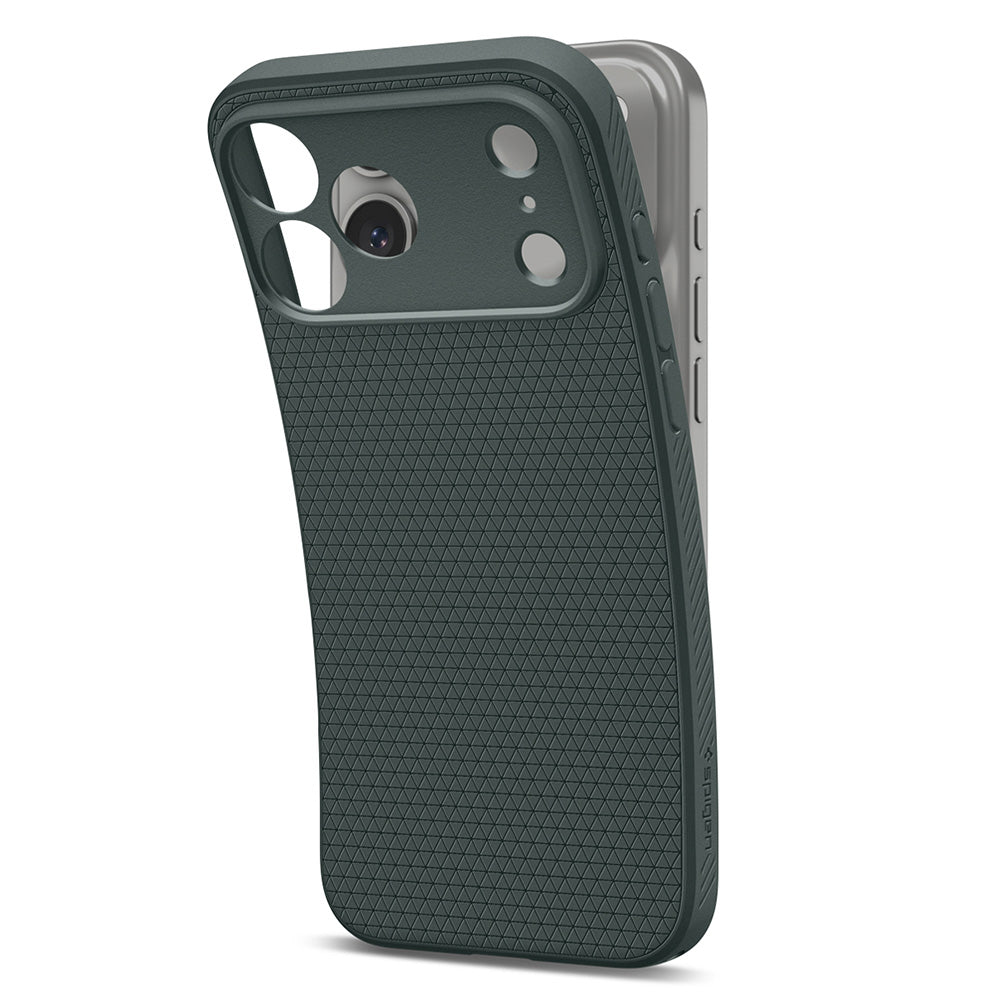 Coque pour Apple iPhone 18 Pro Max / 17 Pro Max, Spigen, Liquid Air, Vert ACS12113