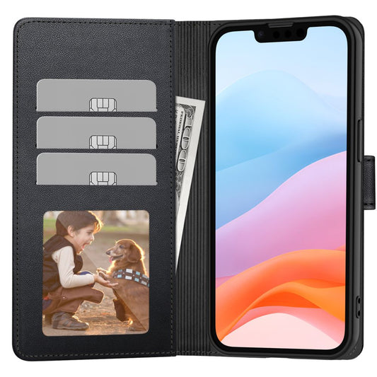 Étui pour Apple iPhone 16e, Tech-Protect, Portefeuille, Noir