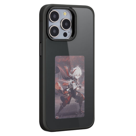 Case for Apple iPhone 15 Pro, OEM, Customized E-Ink Display, Black