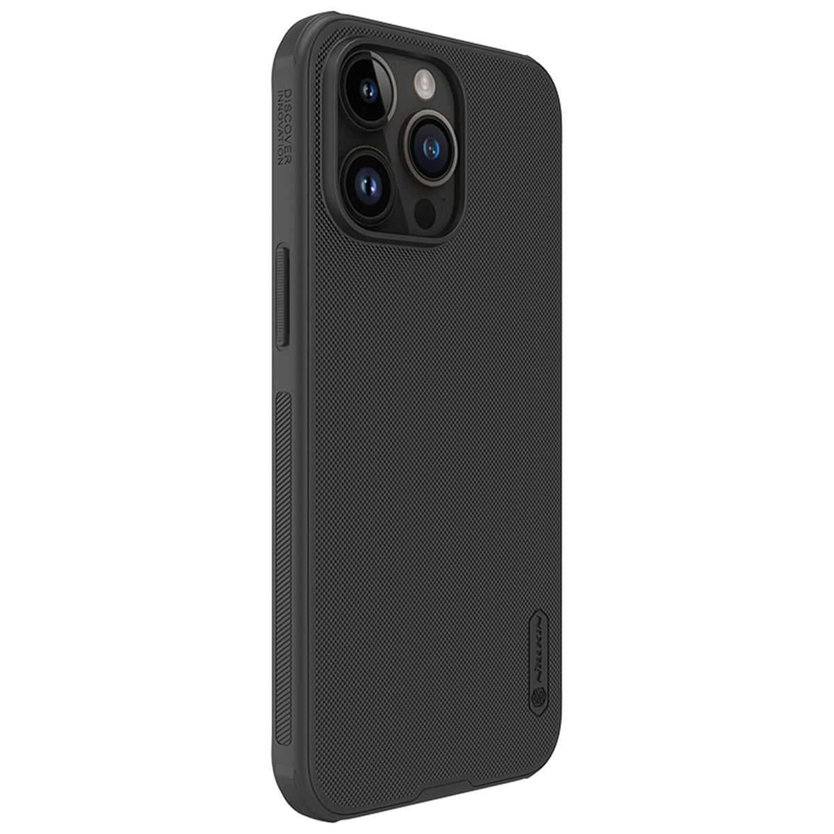 Coque pour Apple iPhone 16, Nillkin, Super Frosted Shield Pro, Noir