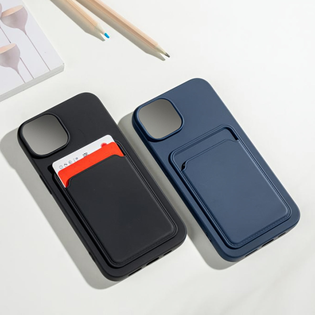 Case for Apple iPhone 15 Pro Max, XO Design, Card Slot, Purple