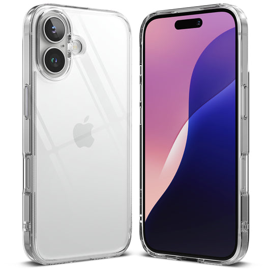 Coque pour Apple iPhone 16, Ringke, Fusion, Transparente