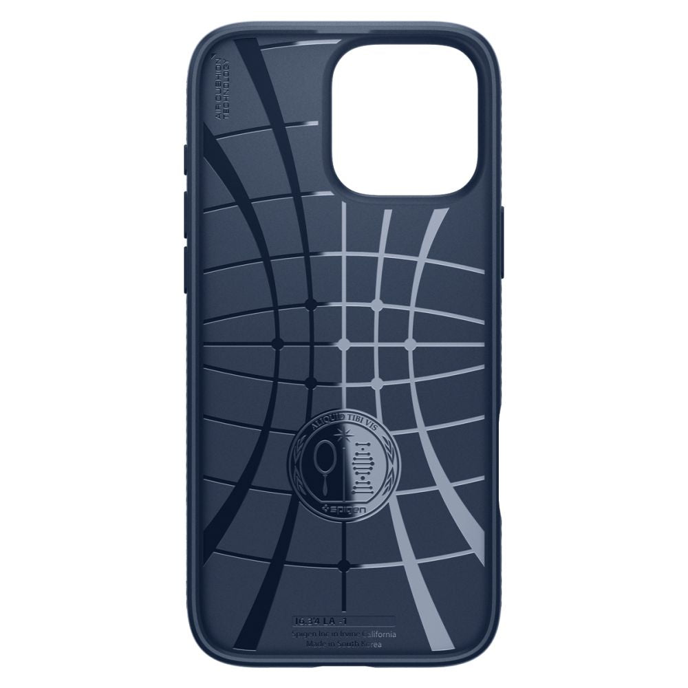 Coque pour Apple iPhone 16 Pro Max, Spigen, Liquid Air, Bleu ACS07989