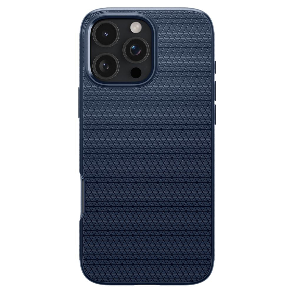 Coque pour Apple iPhone 16 Pro Max, Spigen, Liquid Air, Bleu ACS07989